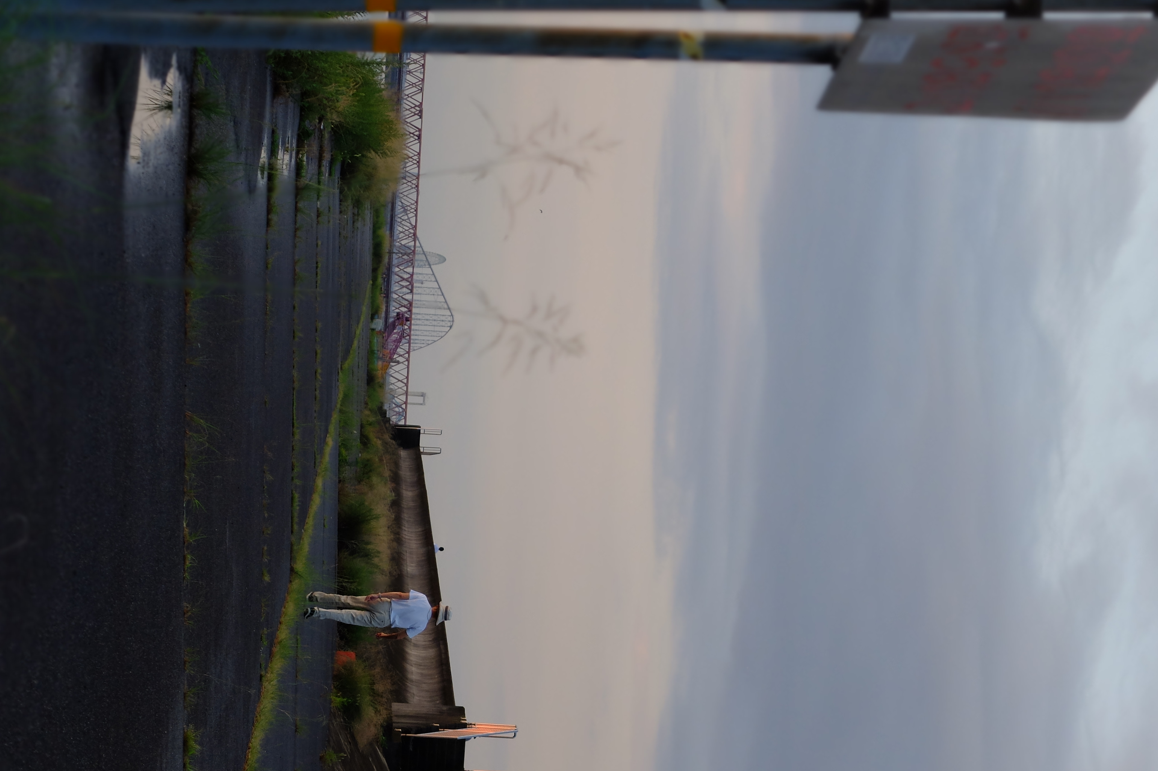 Morning walks along Kiso River